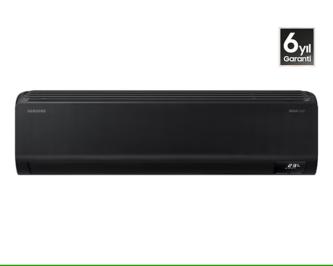 Samsung AR24CXFCABT/SK 24.000 Btu/h WindFree™ Premium Black Duvar Tipi Split Klima R32 (Wi-Fi Özellikli) Samsung AR24CXFCABT/SK 24.000 Btu/h WindFree™ Premium Black Duvar Tipi Split Klima R32 (Wi-Fi Özellikli)
